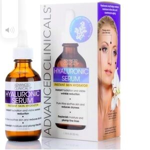 Advanced Clinicals Hyaluronic acid serum new in box